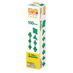 Stavebnice LaQ - dílky 100 ks barva ZELENÁ