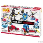 Kreativní stavebnice LaQ konstruktér - TECHNIKY SKLÁDÁNÍ POMOCÍ KLOUBU (15 v 1)