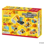 Kreativní stavebnice LaQ Konstruktér - STAVEBNÍ STROJE (6 v 1)